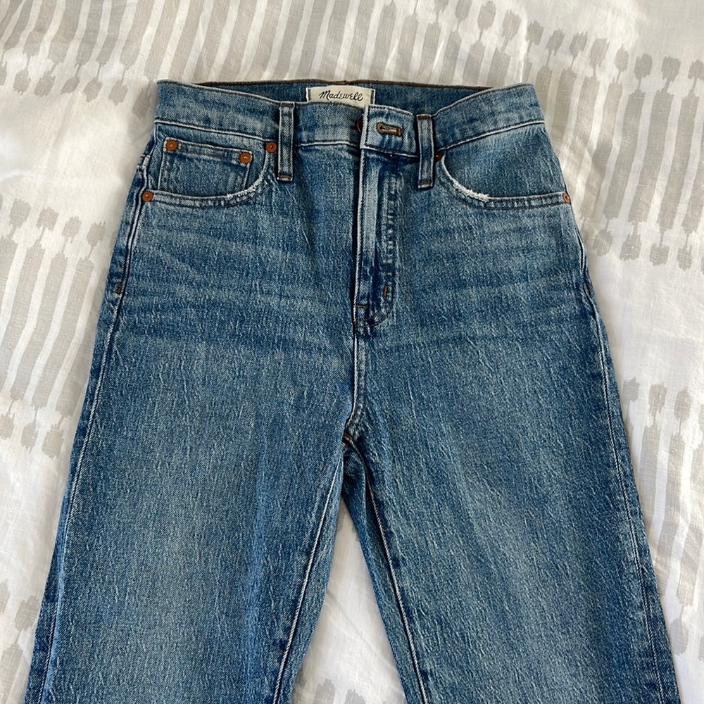 Madewell Classic Straight Jeans
